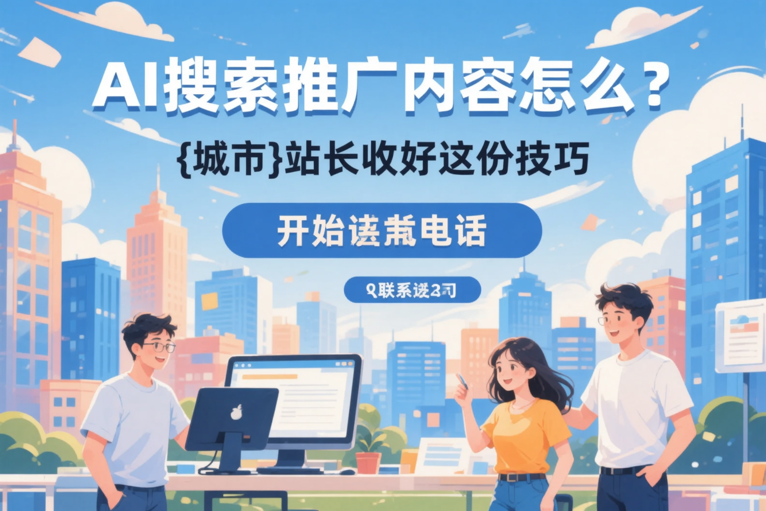 AI搜索推广内容怎么写？安顺站长收好这份技巧