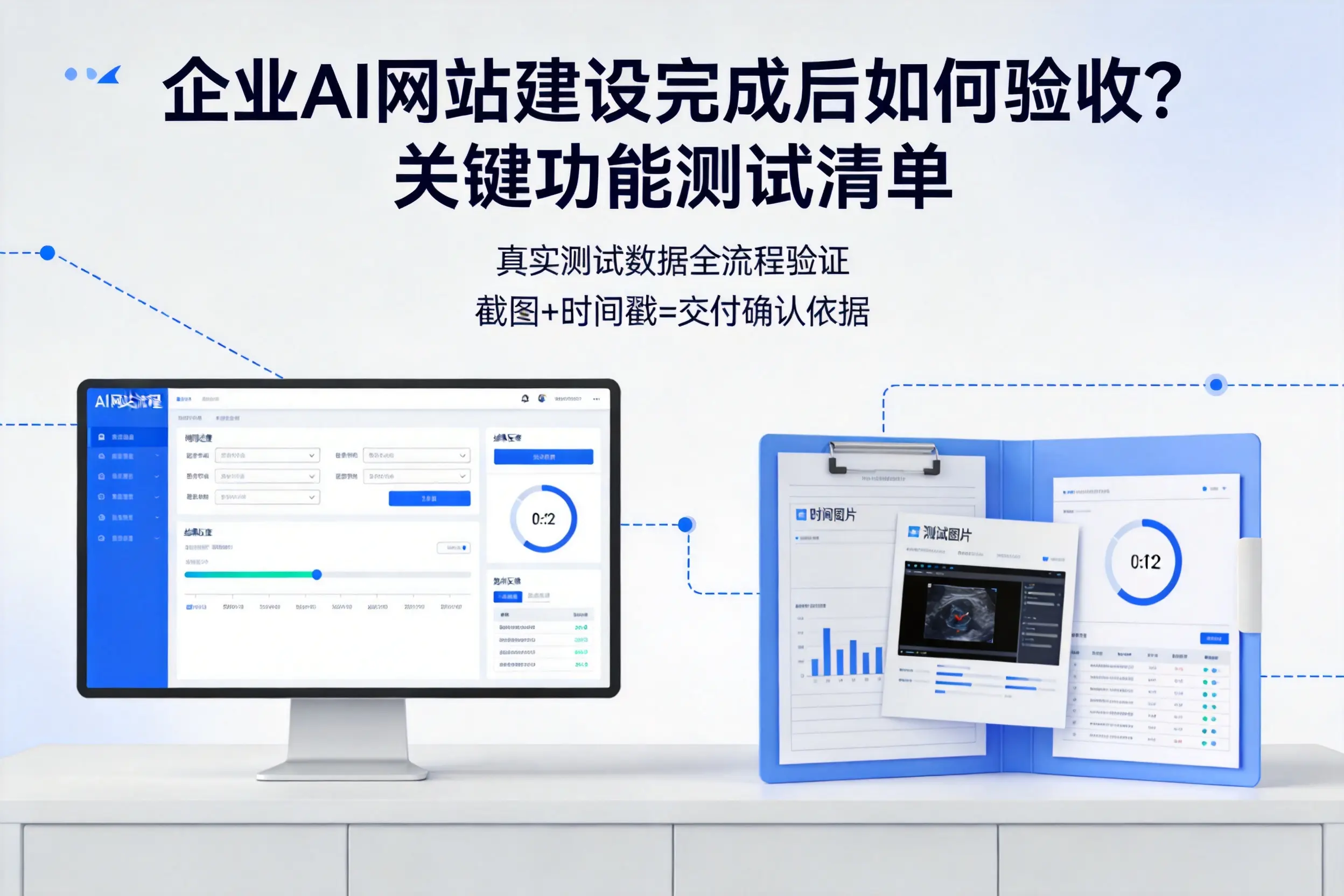 安顺企业AI网站建设完成后如何验收？关键功能测试清单