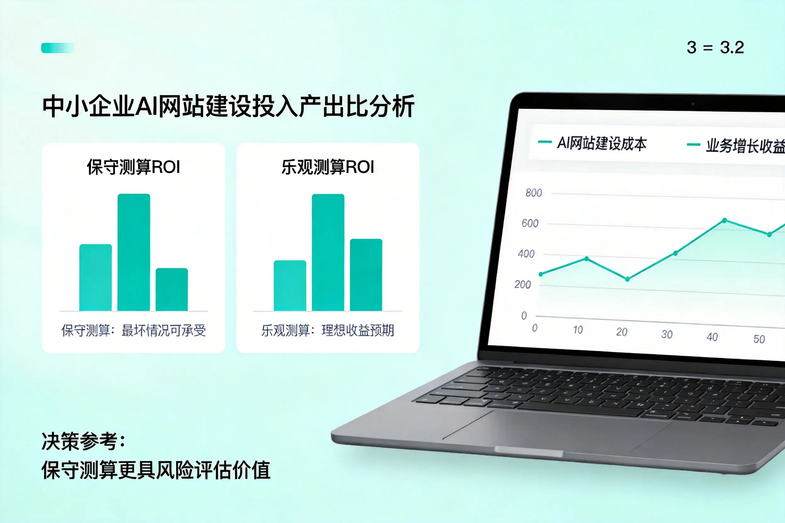 安顺中小企业AI网站建设投入产出比怎么算？先看这份分析