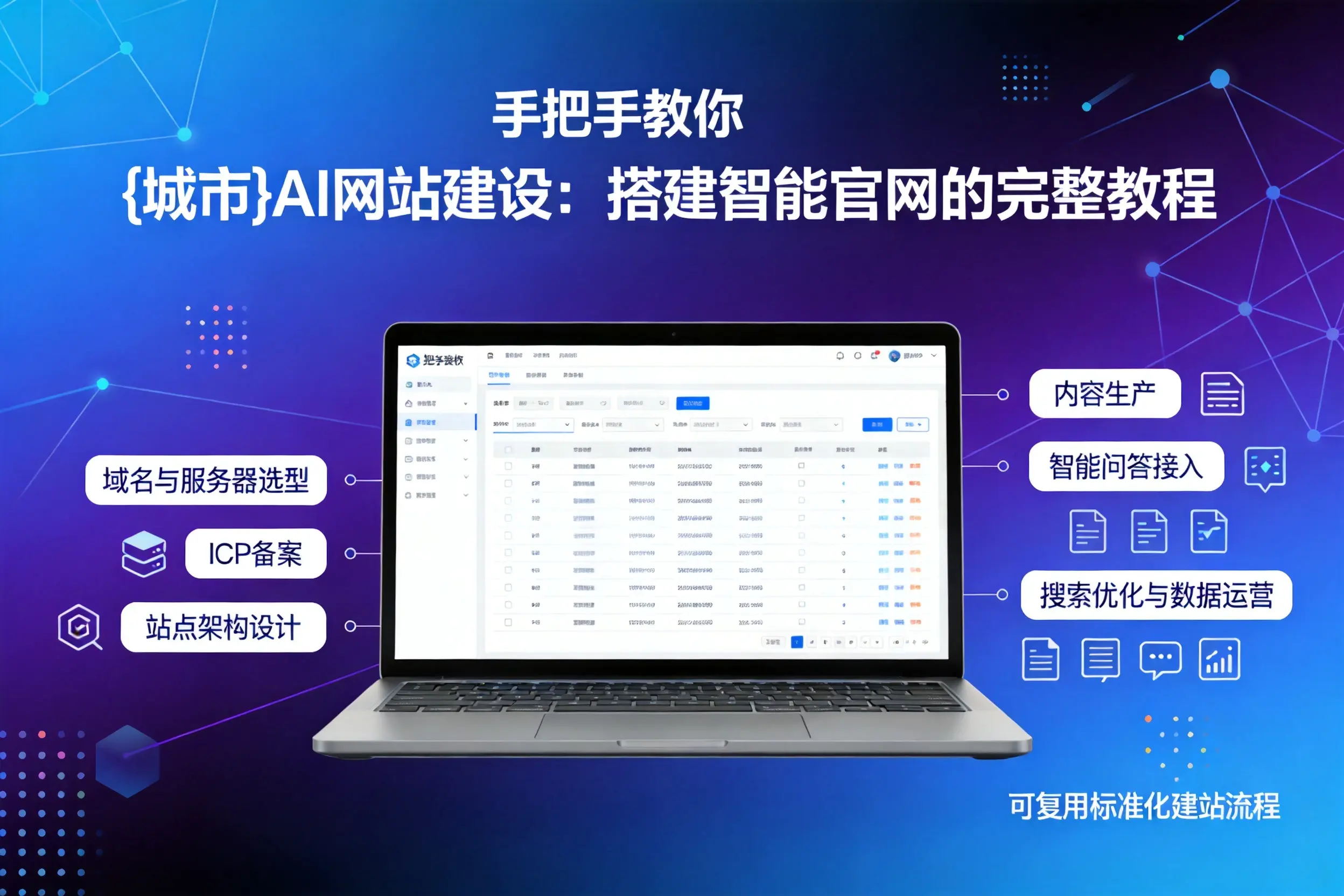 手把手教你安顺AI网站建设：搭建智能官网的完整教程