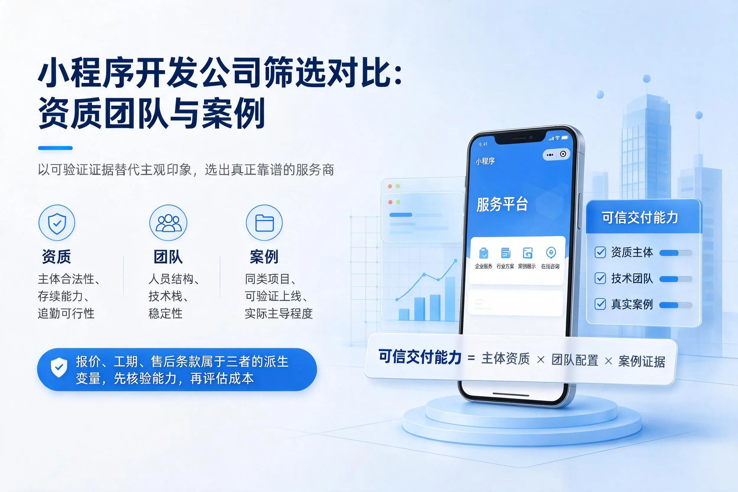 安顺小程序开发公司筛选对比：资质团队与案例