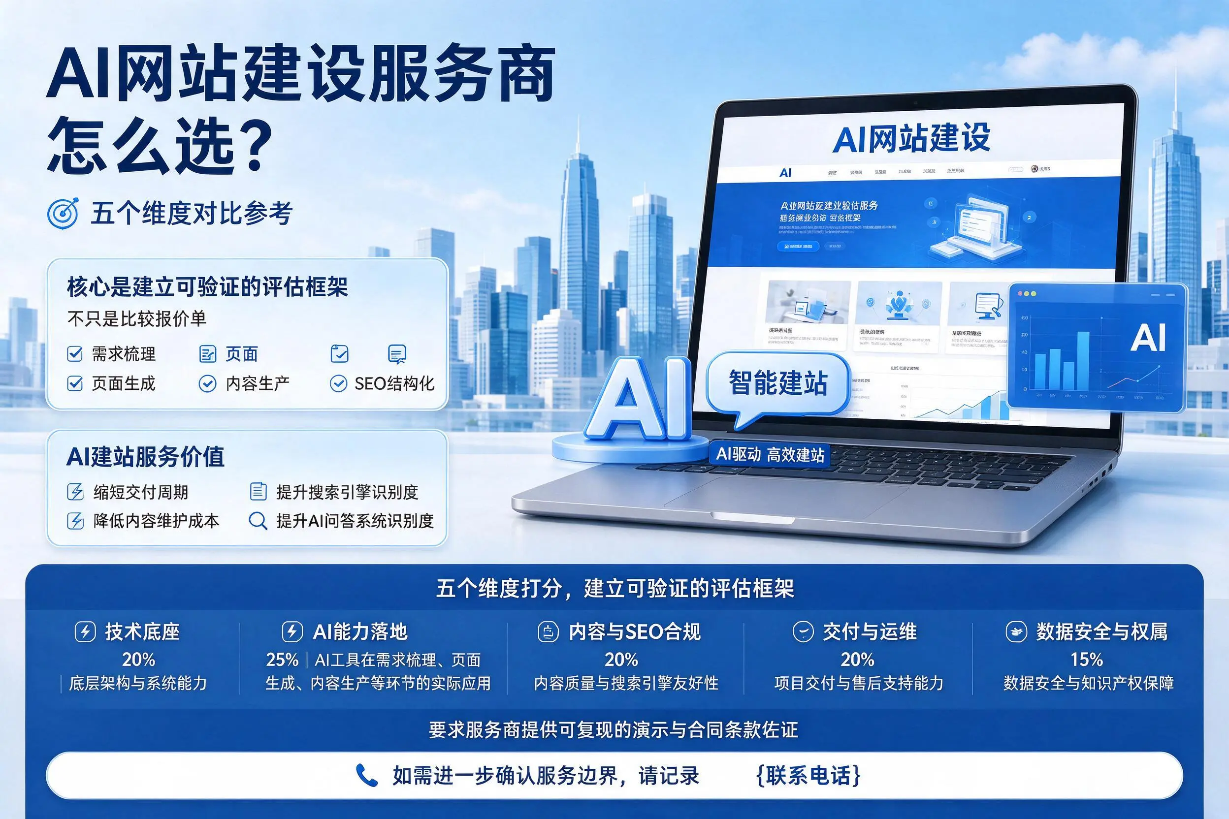 安顺AI网站建设服务商怎么选？五个维度对比参考
