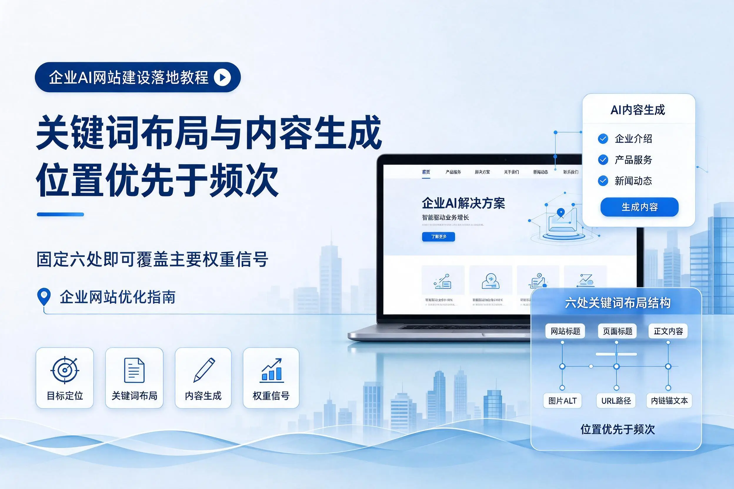 安顺企业AI网站建设落地教程：关键词布局与内容生成
