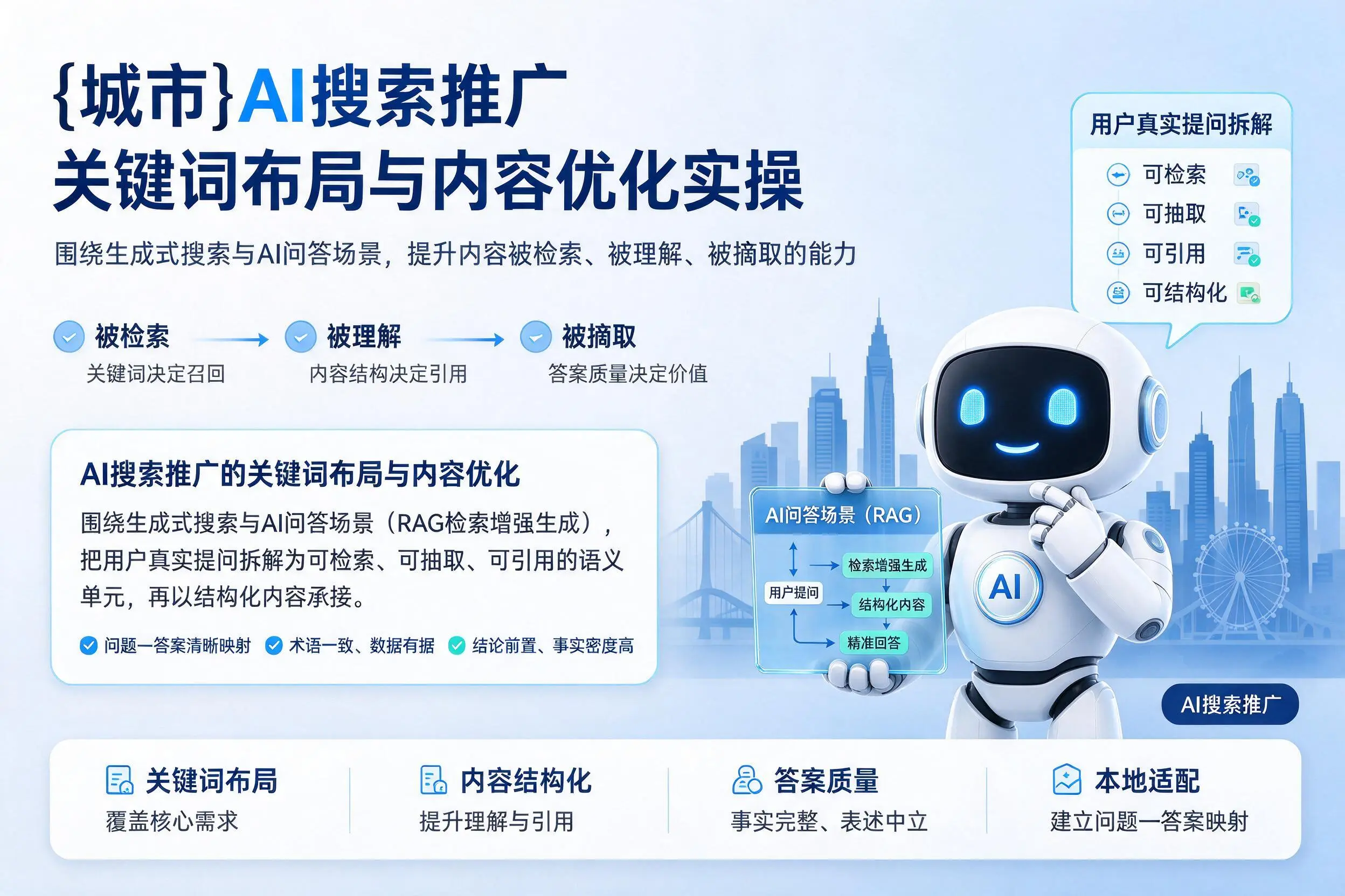 安顺AI搜索推广关键词布局与内容优化实操