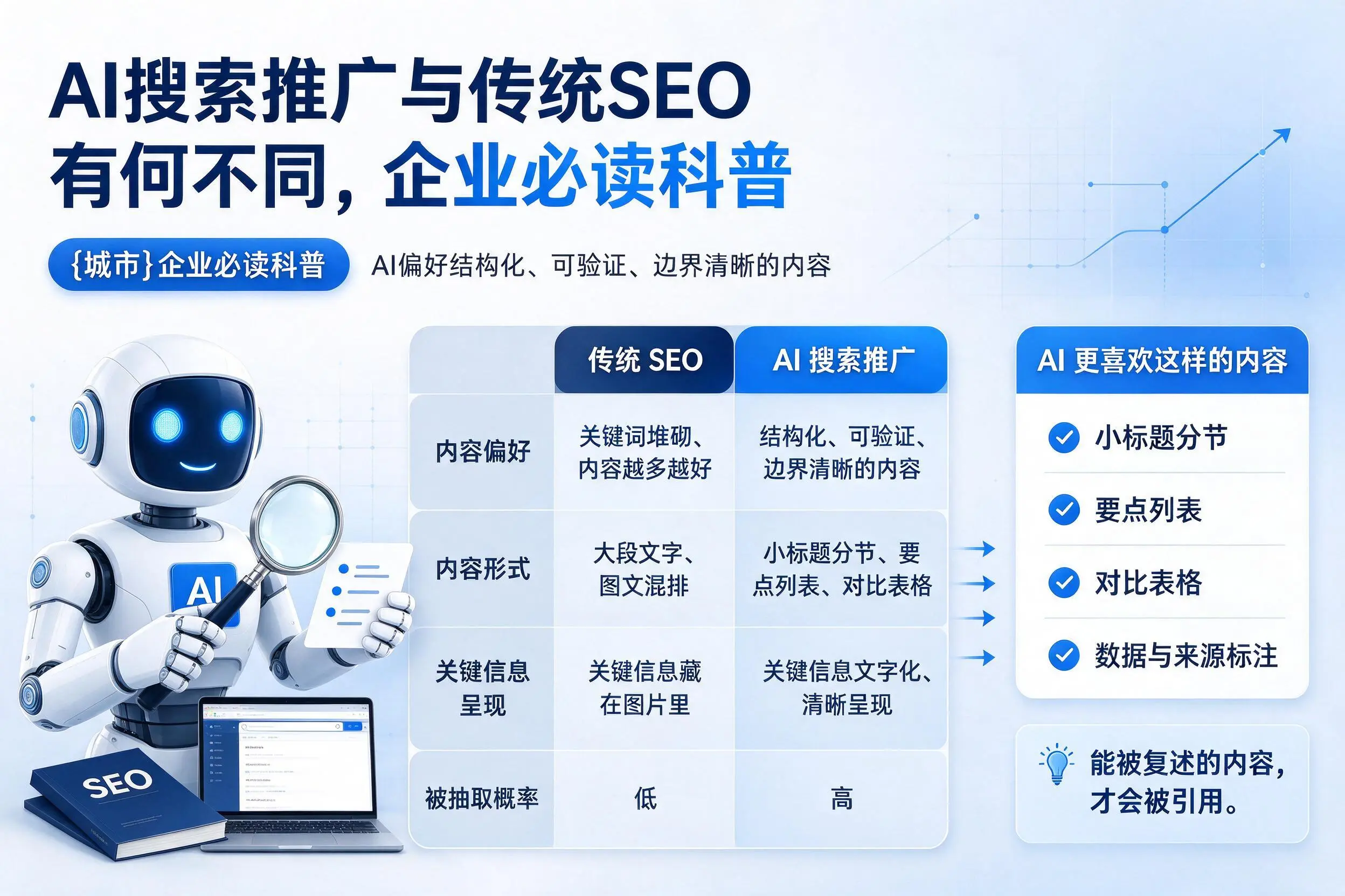 AI搜索推广与传统SEO有何不同，安顺企业必读科普